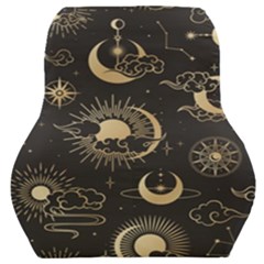 Asian Seamless Pattern With Clouds Moon Sun Stars Vector Collection Oriental Chinese Japanese Korean Car Seat Back Cushion  by Bangk1t