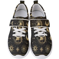 Asian-set With Clouds Moon-sun Stars Vector Collection Oriental Chinese Japanese Korean Style Men s Velcro Strap Shoes