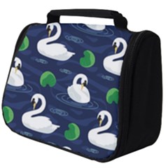 Swan Pattern Elegant Design Full Print Travel Pouch (big)