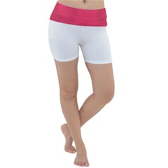 Amaranth Turbulance Cameurut Lightweight Velour Yoga Shorts by imanmulyana