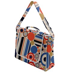 Geometric Abstract Pattern Colorful Flat Circles Decoration Box Up Messenger Bag