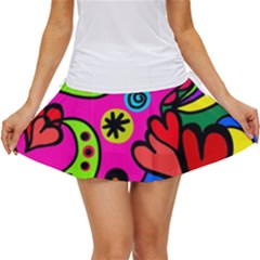 Seamless Doodle Women s Skort