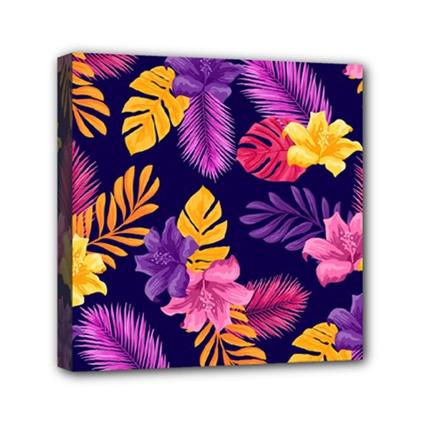 Tropical Pattern Mini Canvas 6  X 6  (stretched) by Bangk1t