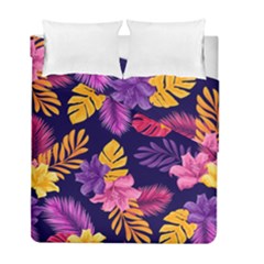 Tropical Pattern Duvet Cover Double Side (full/ Double Size)