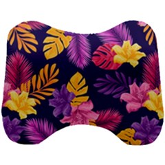 Tropical Pattern Head Support Cushion by Bangk1t