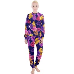 Tropical Pattern Women s Lounge Set by Bangk1t