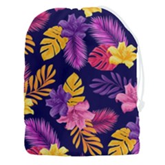 Tropical Pattern Drawstring Pouch (3xl)