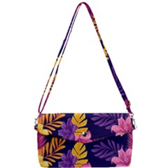 Tropical Pattern Removable Strap Clutch Bag by Bangk1t