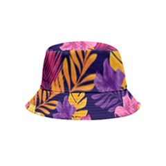 Tropical Pattern Inside Out Bucket Hat (kids) by Bangk1t