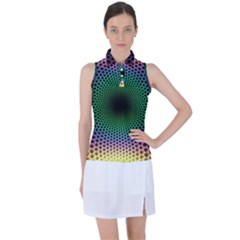 Abstract Patterns Women s Sleeveless Polo Tee by Bangk1t