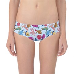 Sea Creature Themed Artwork Underwater Background Pictures Classic Bikini Bottoms