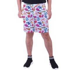 Sea Creature Themed Artwork Underwater Background Pictures Men s Pocket Shorts by Bangk1t