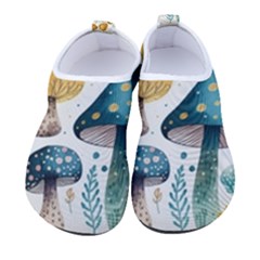 Mushroom Forest Fantasy Flower Nature Kids  Sock-style Water Shoes