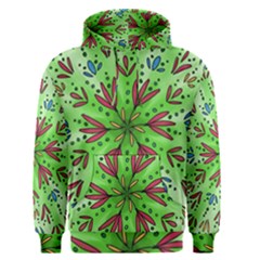 Flower Mandala Art Drawing Spring Background Men s Core Hoodie