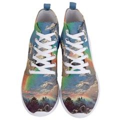 Abstract Art Psychedelic Arts Experimental Men s Lightweight High Top Sneakers by Bangk1t