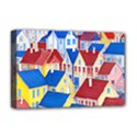 City Houses Cute Drawing Landscape Village Deluxe Canvas 18  x 12  (Stretched) View1