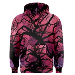 Trees Silhouette Sky Clouds Sunset Men s Core Hoodie