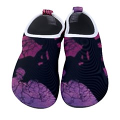 Trees Silhouette Sky Clouds Sunset Men s Sock-style Water Shoes