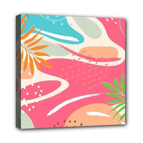 Vector Art At Vecteezy Aesthetic Abstract Mini Canvas 8  X 8  (stretched) by Amaryn4rt