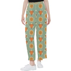 Floral Pattern Women s Pants  by Amaryn4rt