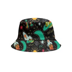 Seamless Pattern Space Bucket Hat (kids)