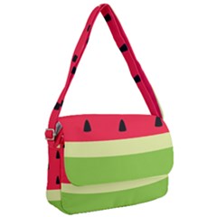 Watermelon Fruit Food Healthy Vitamins Nutrition Courier Bag by pakminggu