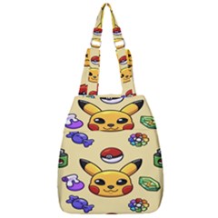 Pikachu Center Zip Backpack by artworkshop