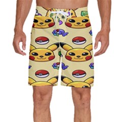 Pikachu Men s Beach Shorts