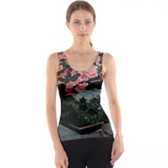 Pink Peony  Flower Women s Basic Tank Top by artworkshop