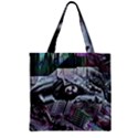 Cyberpunk Drama Zipper Grocery Tote Bag View1