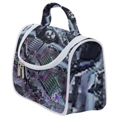Cyberpunk Drama Satchel Handbag by MRNStudios