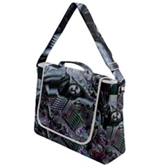 Cyberpunk Drama Box Up Messenger Bag by MRNStudios