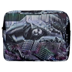 Cyberpunk Drama Make Up Pouch (large) by MRNStudios