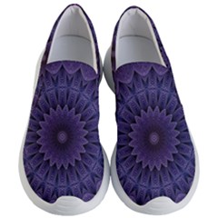 Shape Geometric Symmetrical Symmetry Wallpaper Women s Lightweight Slip Ons