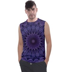 Shape Geometric Symmetrical Symmetry Wallpaper Men s Regular Tank Top by Bangk1t