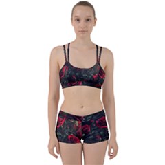 Rose Flower Plant Red Perfect Fit Gym Set