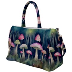Mushroom Fungus Duffel Travel Bag