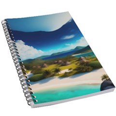 Beach Island Nature 5 5  X 8 5  Notebook