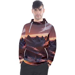 Landscape Mountains Nature Men s Pullover Hoodie