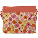 floral pattern shawl Buckle Messenger Bag View3