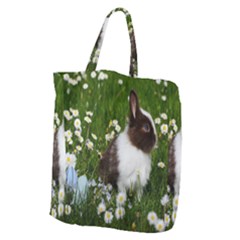 Rabbit Giant Grocery Tote by artworkshop