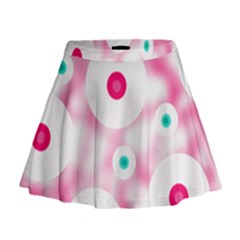 Wallpaper Pink Mini Flare Skirt by Luxe2Comfy