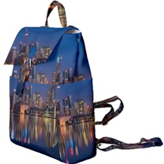 Seaside River Buckle Everyday Backpack by artworkshop