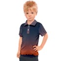 Sky Gradient Kids  Polo Tee View1