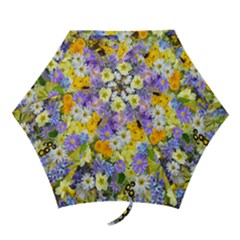 Spring Flowers Mini Folding Umbrellas by artworkshop