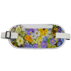 Spring Flowers Rounded Waist Pouch by artworkshop