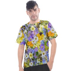 Spring Flowers Men s Sport Top by artworkshop