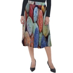 Stones Classic Velour Midi Skirt  by artworkshop
