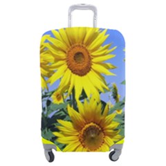 Sunflower Gift Luggage Cover (medium) by artworkshop