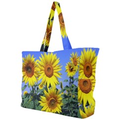 Sunflower Gift Simple Shoulder Bag by artworkshop